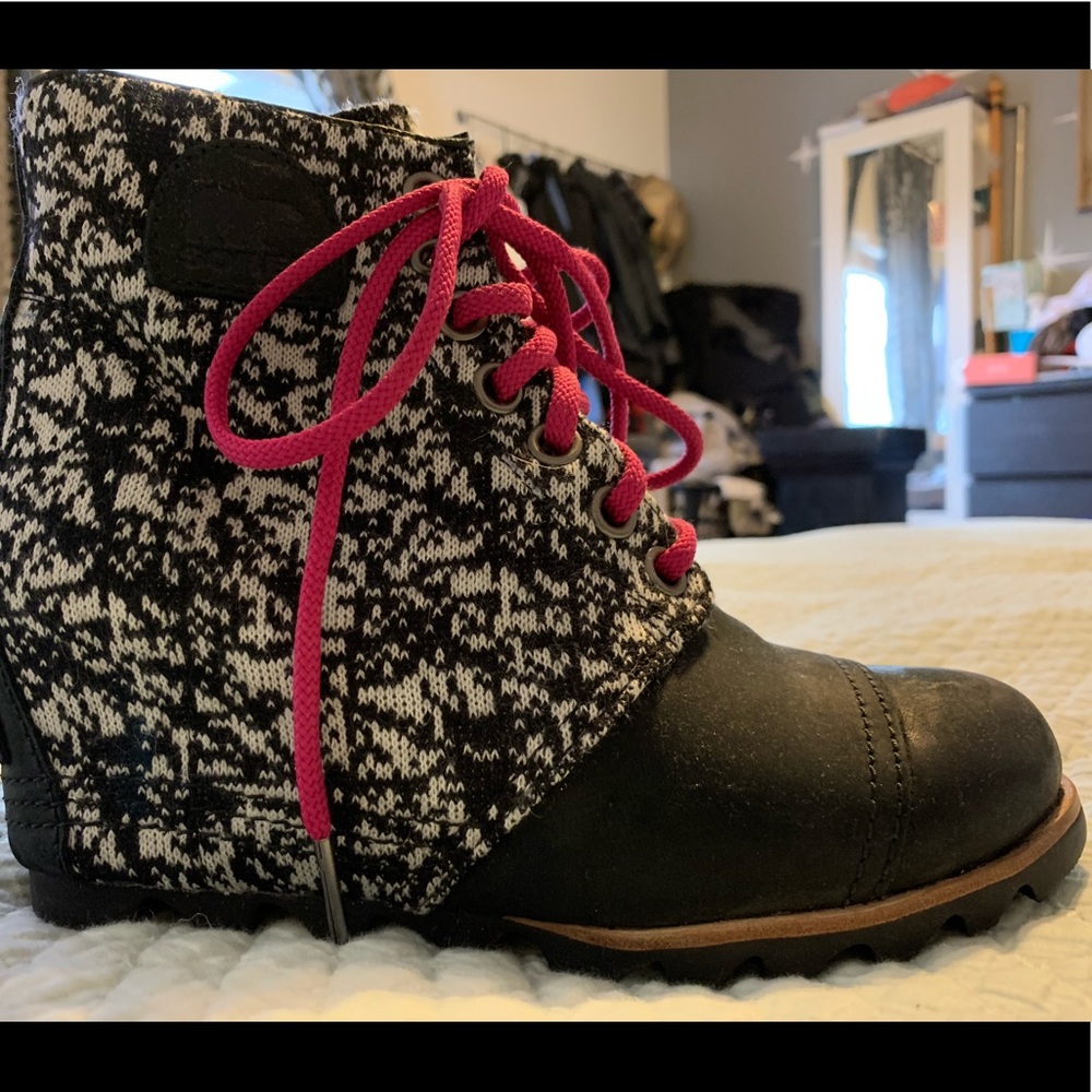 Sorel PDX Wedge Graphic Knit Boot